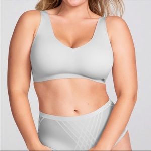 Honeylove V-Neck Bra in Moondust Size 3X